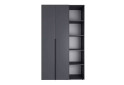 Зображення 4 - Шафа Art In Head Light / Лайт 2-дверна з боковими полицями 120 см, графіт