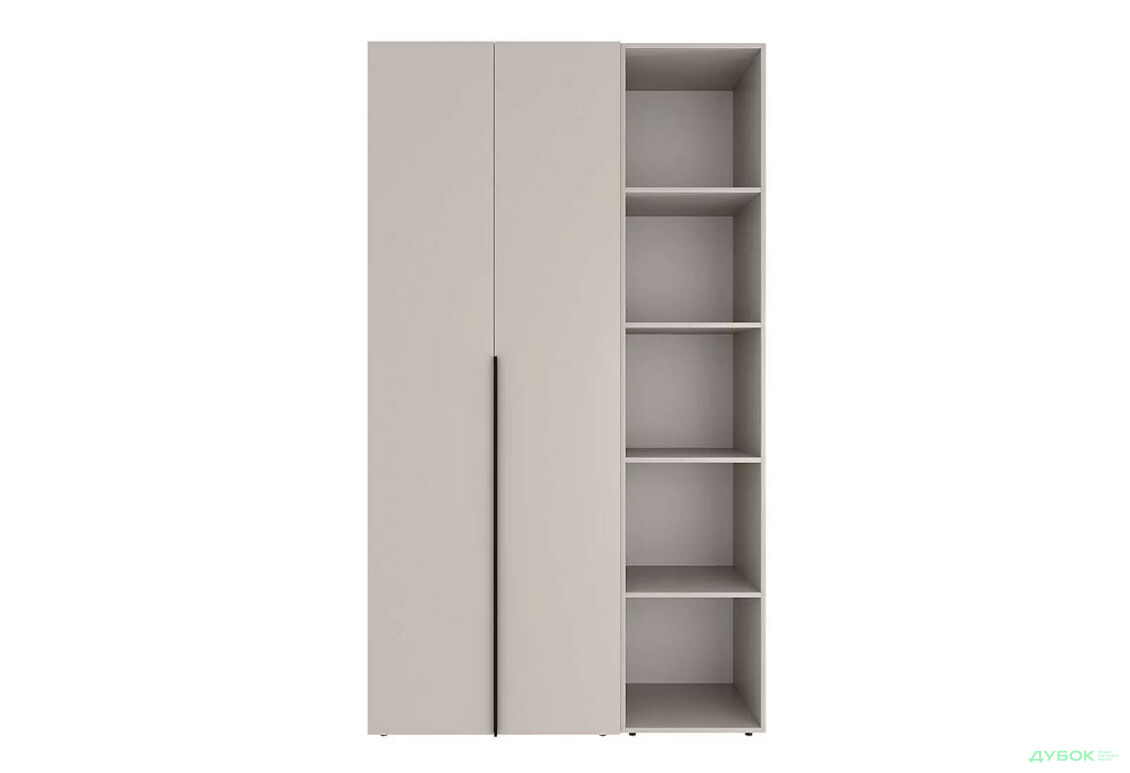 Изображение 4 - Шкаф Art In Head Light / Лайт 2-дверный с боковыми полками 120 см, кашемир