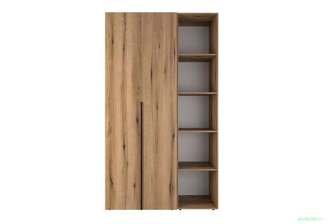 Изображение 4 - Шкаф Art In Head Light / Лайт 2-дверный с боковыми полками 120 см, дуб эвок