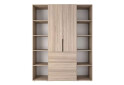 Изображение 5 - Шкаф Art In Head Light / Лайт 2-дверный с 3 ящиками и стеллажами 160 см, дуб сонома