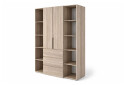 Изображение 4 - Шкаф Art In Head Light / Лайт 2-дверный с 3 ящиками и стеллажами 160 см, дуб сонома
