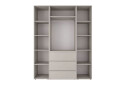 Изображение 5 - Шкаф Art In Head Light / Лайт 2-дверный с 3 ящиками и стеллажами 160 см, кашемир