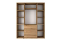 Изображение 5 - Шкаф Art In Head Light / Лайт 2-дверный с 3 ящиками и стеллажами 160 см, дуб эвок