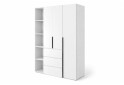 Зображення 4 - Шафа Art In Head Light / Лайт 3-дверна з 3 шухлядами та стелажем 160 см, білий діамант