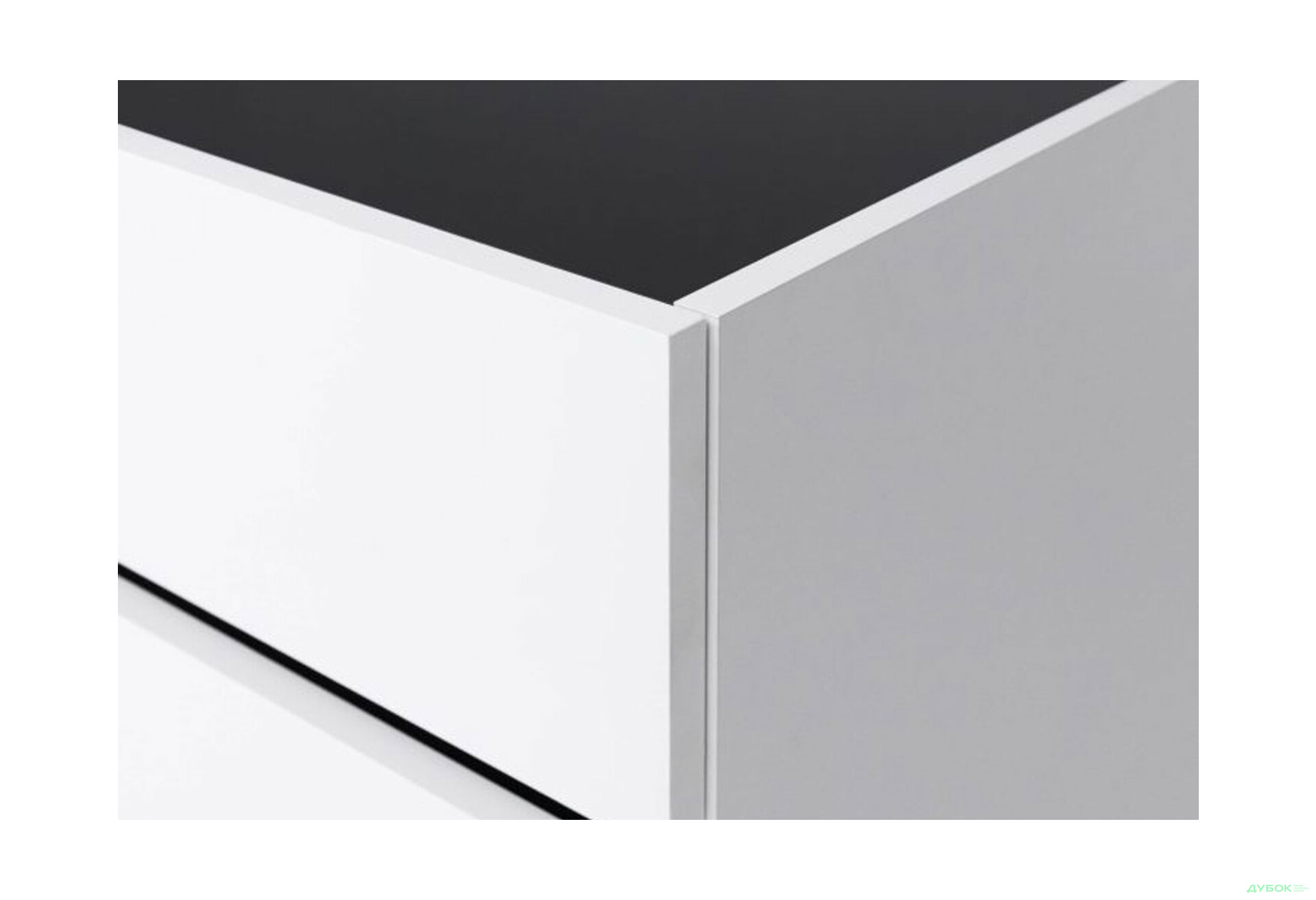 Изображение 6 - Комод МироМарк Дуо с 4 ящиками 110 см белый супермат, антрацит