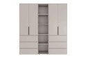 Зображення 4 - Шафа Art In Head Light / Лайт 4-дверна з 6 шухлядами та стелажем 180 см, кашемір
