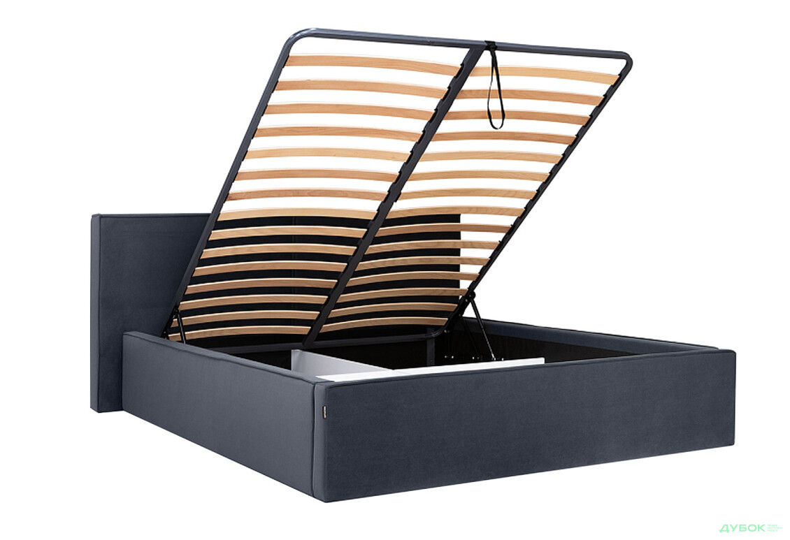 Изображение 3 - Кровать-подиум МироМрак Дуо 160х200 см подъемная с каркасом, графит