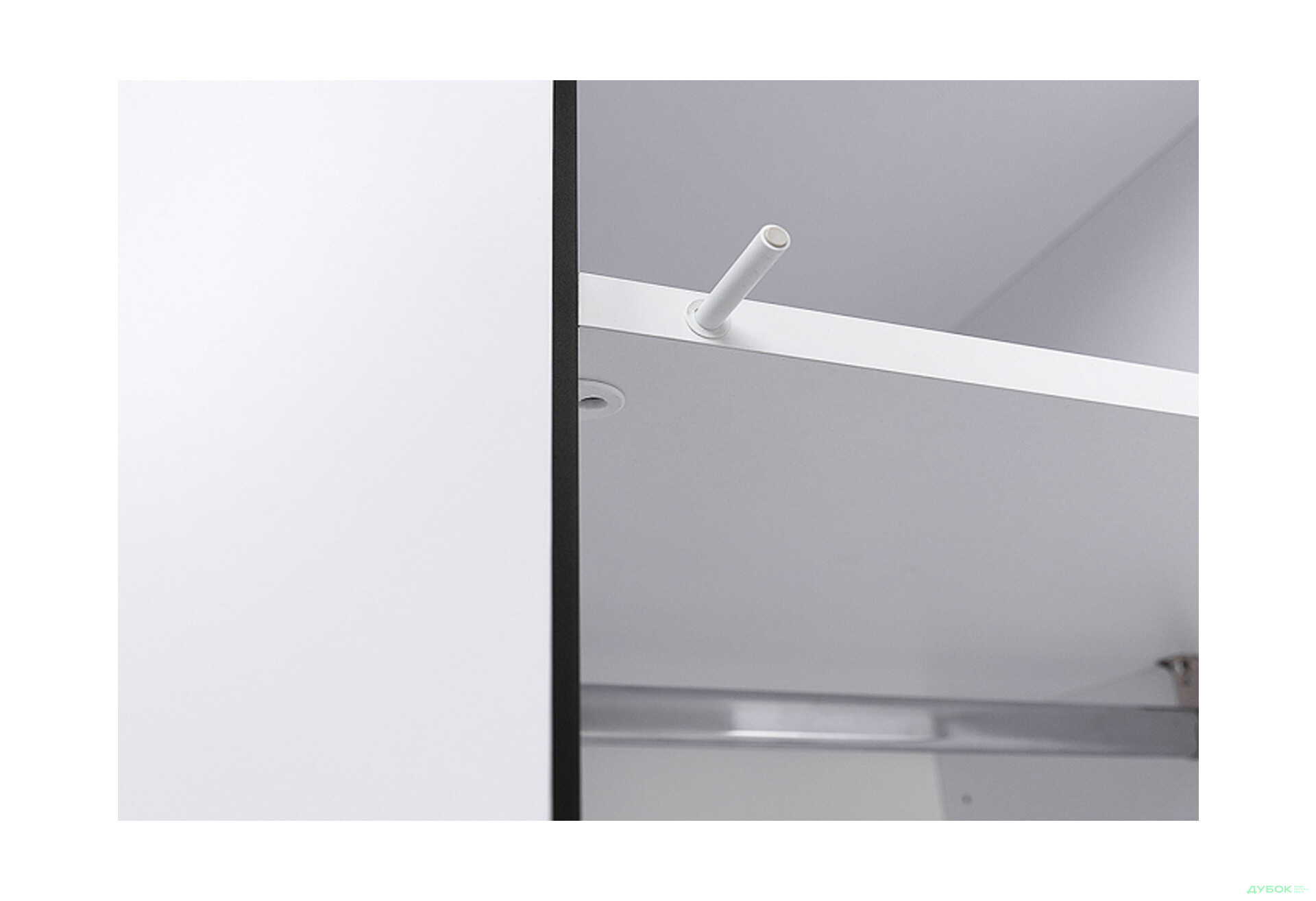 Изображение 5 - Шкаф МироМарк Дуо 3-хдверный с 3 ящиками 134,4 см белый супермат, антрацит