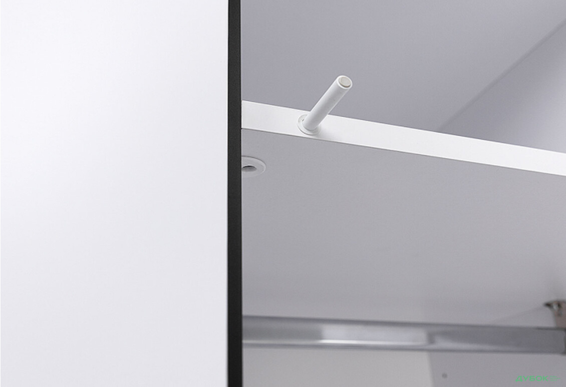 Изображение 5 - Шкаф МироМарк Дуо 4-хдверный с 3 ящиками 179,2 см белый супермат, антрацит