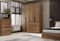 Зображення 2 - Шафа Art In Head Light / Лайт 4-дверна з 3 шухлядами 160 см, дуб евок
