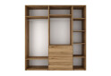 Изображение 5 - Шкаф Art In Head Light / Лайт 5-дверный с 3 ящиками 200 см, дуб эвок