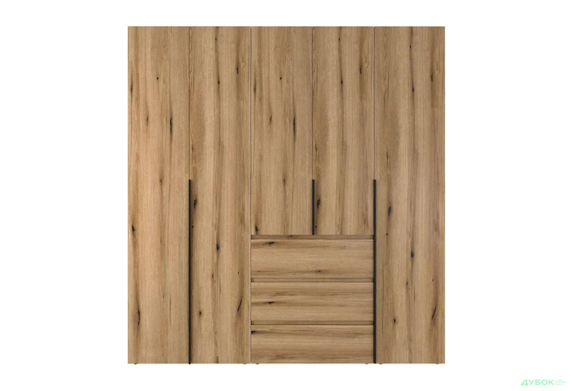 Изображение 4 - Шкаф Art In Head Light / Лайт 5-дверный с 3 ящиками 200 см, дуб эвок