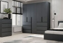 Изображение 2 - Шкаф Art In Head Light / Лайт 5-дверный с 6 ящиками 200 см, графит