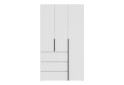 Изображение 4 - Шкаф Art In Head Light / Лайт 3-дверный с 3 ящиками 120 см, белый бриллиант