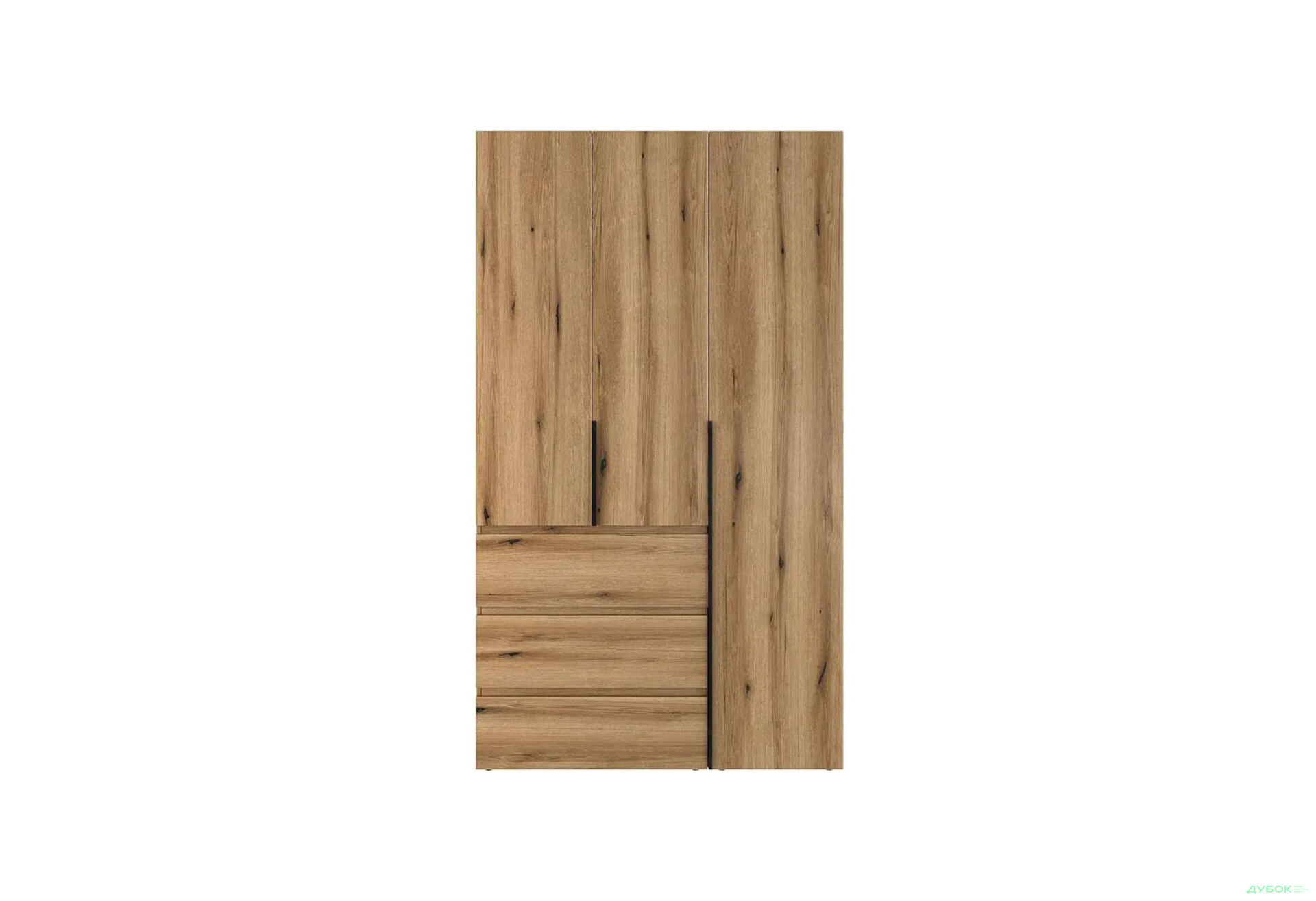 Изображение 4 - Шкаф Art In Head Light / Лайт 3-дверный с 3 ящиками 120 см, дуб эвок