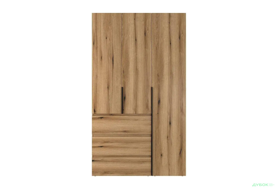 Изображение 4 - Шкаф Art In Head Light / Лайт 3-дверный с 3 ящиками 120 см, дуб эвок