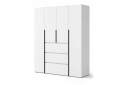 Изображение 1 - Шкаф Art In Head Light / Лайт 4-дверный с 3 ящиками 160 см, белый бриллиант