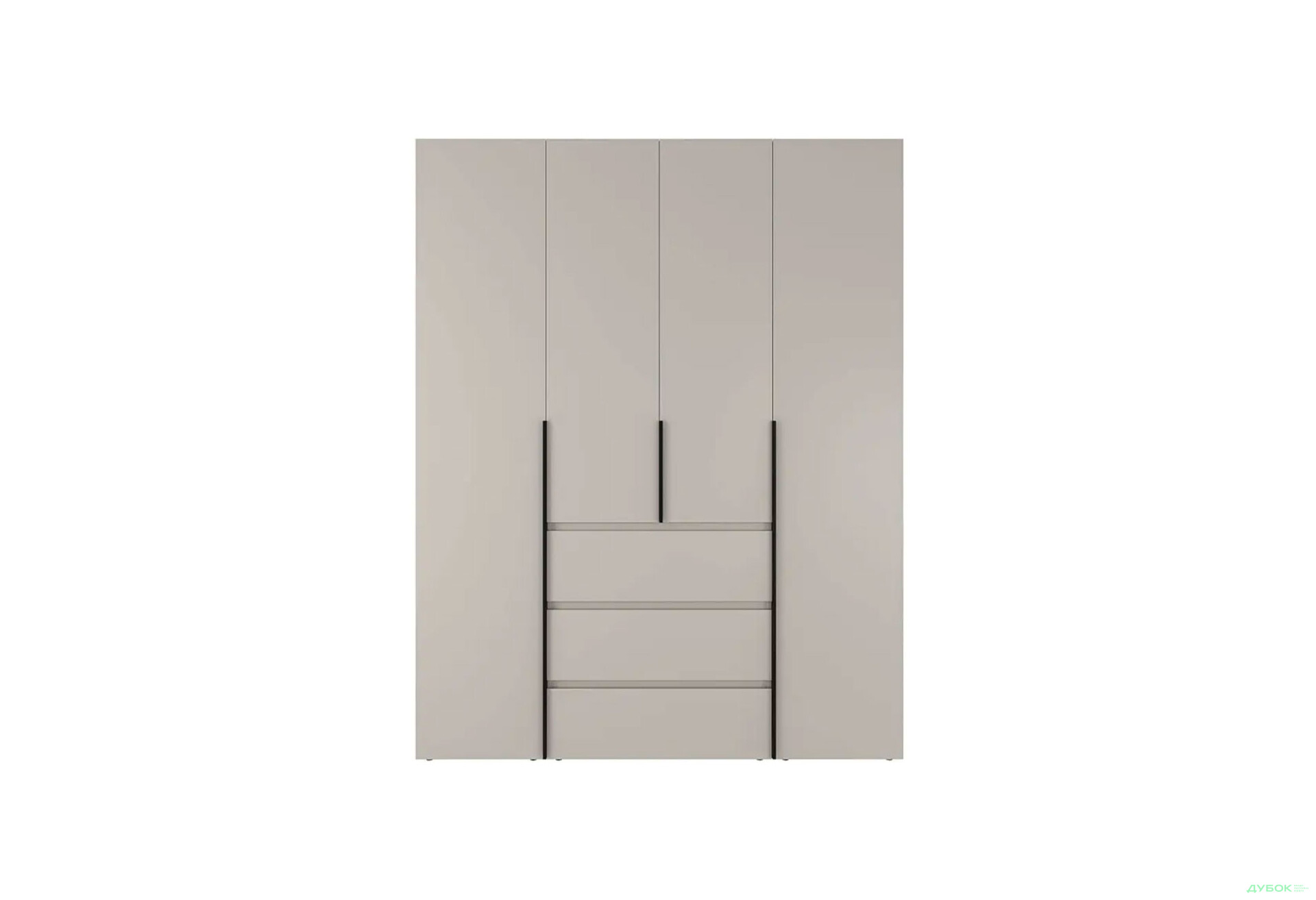 Изображение 4 - Шкаф Art In Head Light / Лайт 4-дверный с 3 ящиками 160 см, кашемир