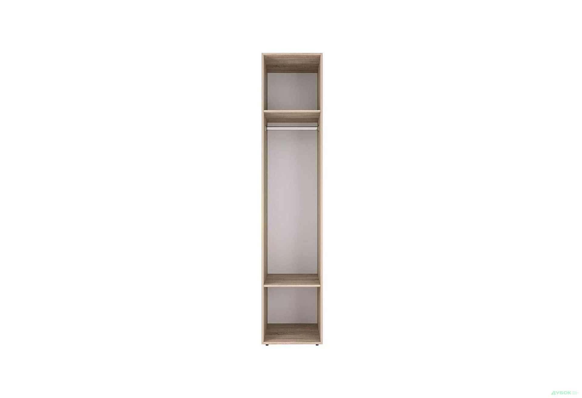 Изображение 5 - Пенал Art In Head Light/Лайт 1-дверный закрытый со штангой 40 см, дуб сонома