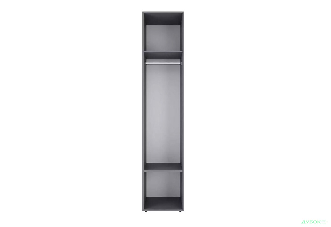 Изображение 5 - Пенал Art In Head Light/Лайт 1-дверный закрытый со штангой 40 см, графит