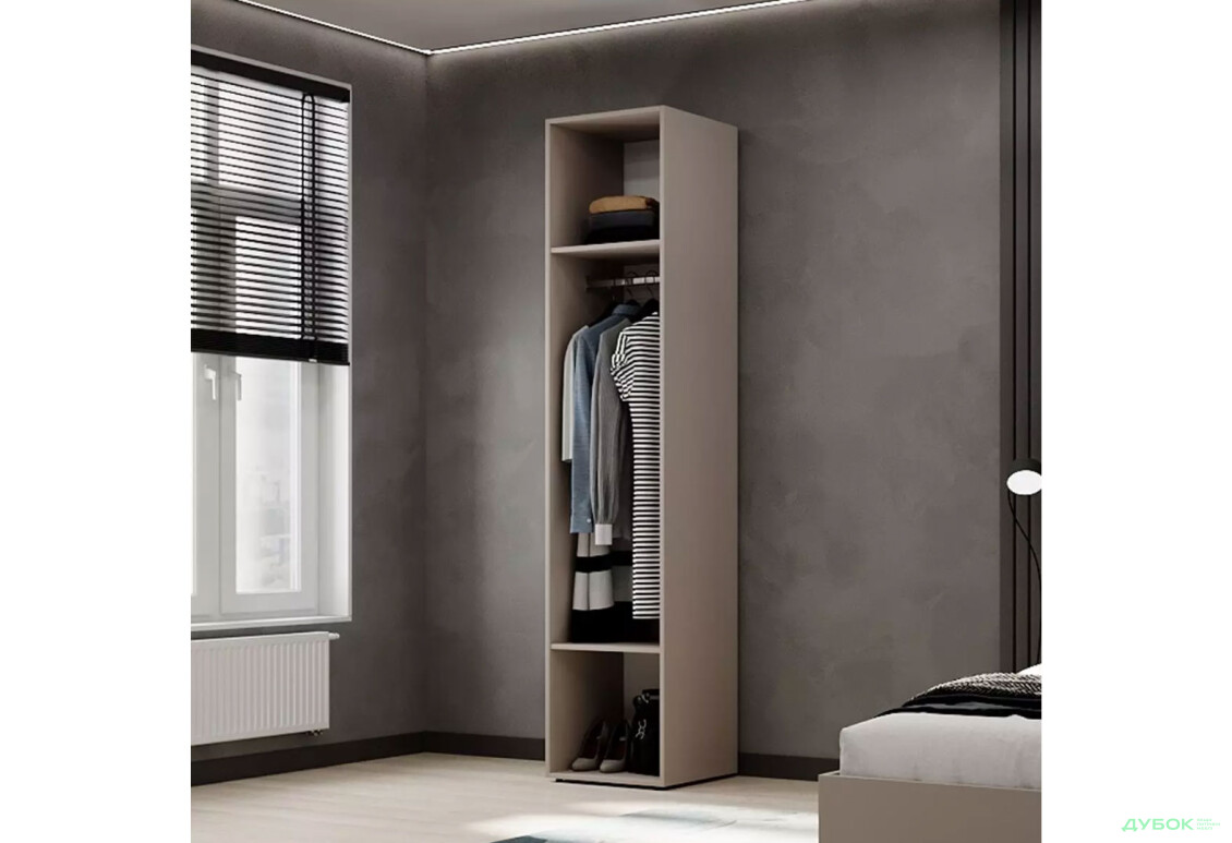 Изображение 3 - Пенал Art In Head Light/Лайт 1-дверный закрытый со штангой 40 см, кашемир