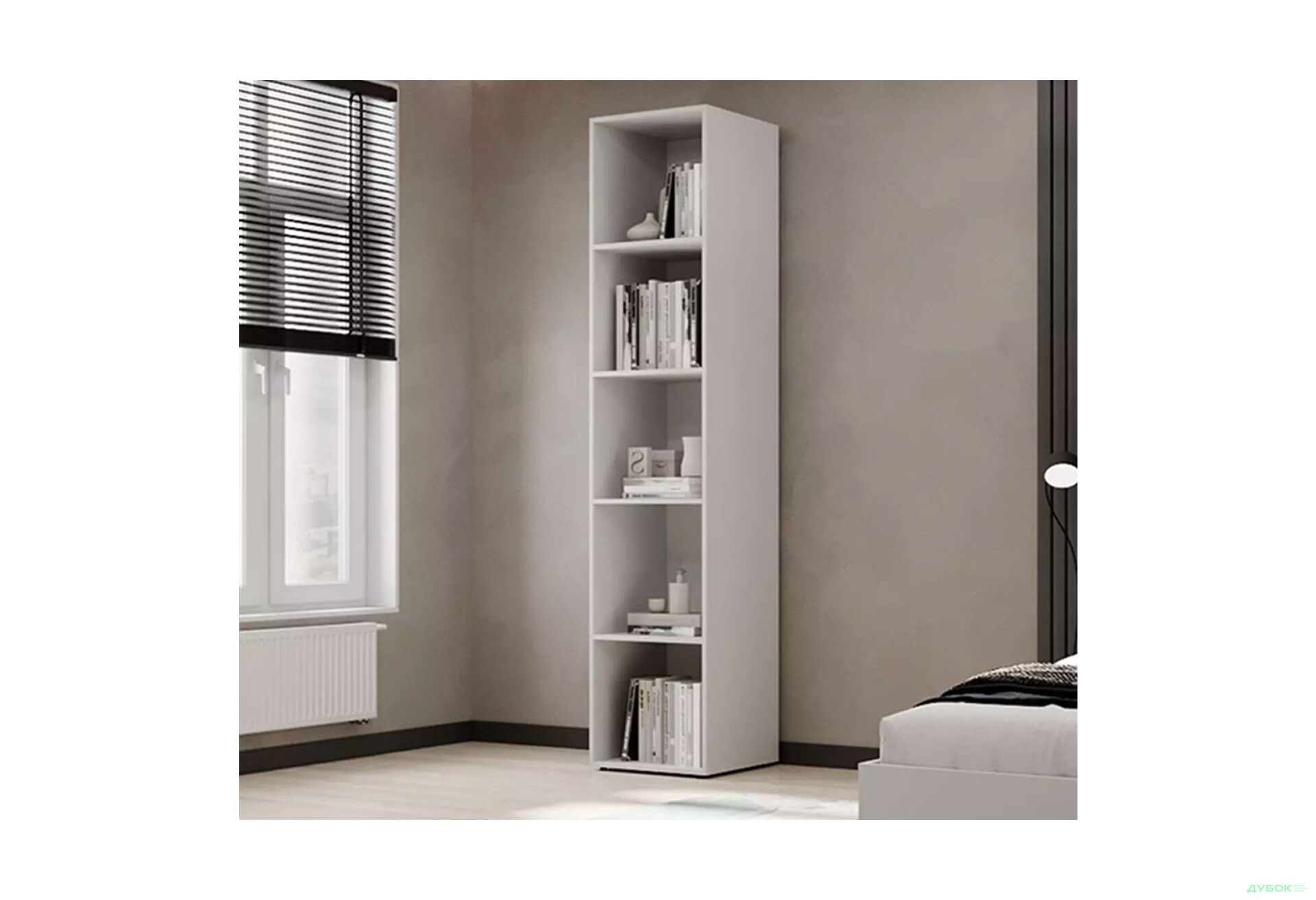 Изображение 3 - Пенал Art In Head Light/Лайт 1-дверный закрытый с полками 40 см, белый бриллиант