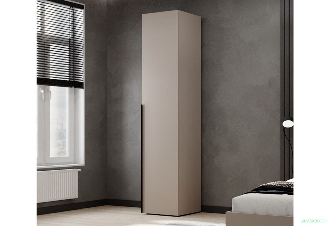 Изображение 2 - Пенал Art In Head Light/Лайт 1-дверный закрытый с полками 40 см, кашемир