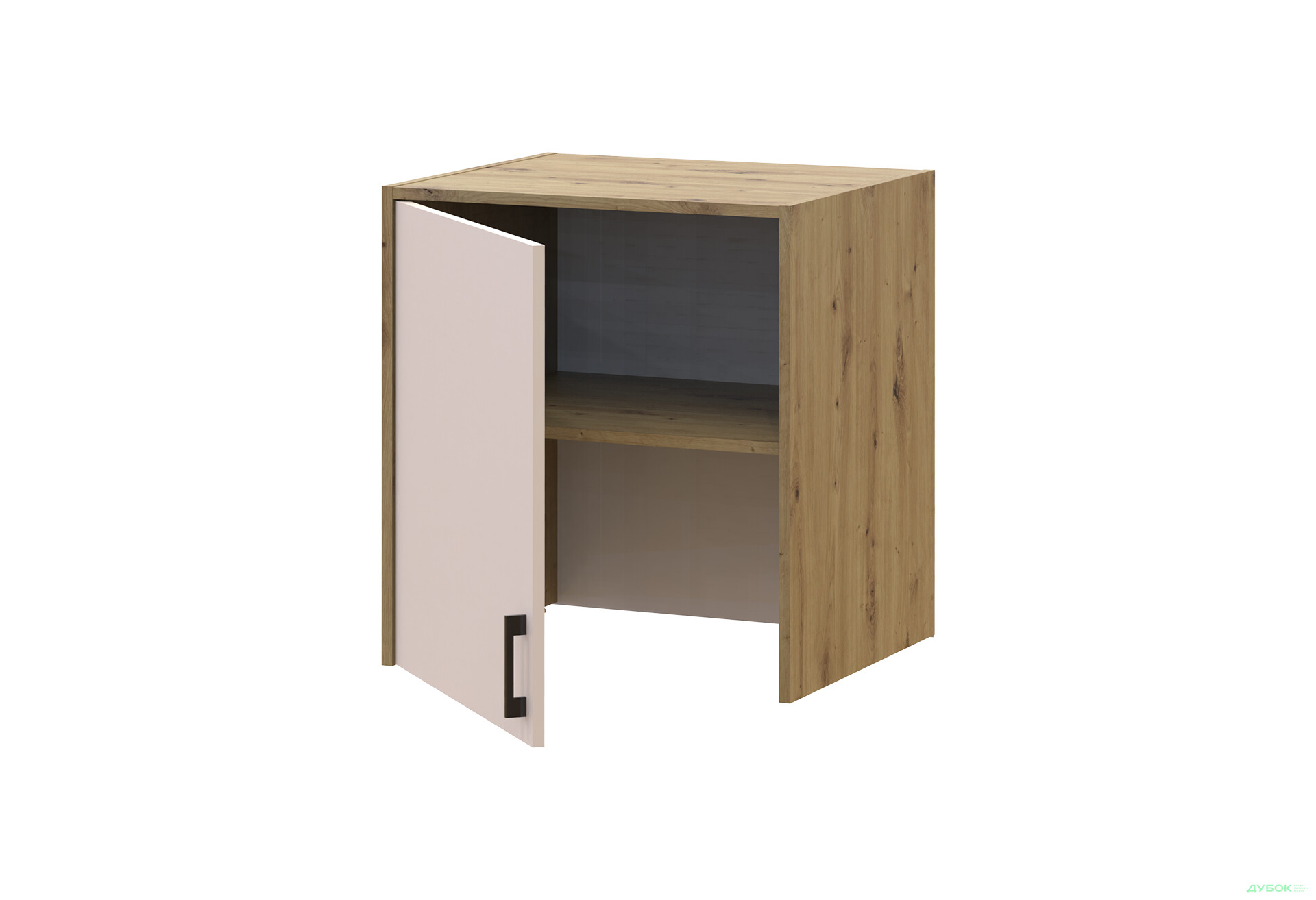 Зображення 4 - Антресоль до пеналу висока Doros Ронді 60 см Дуб Артізан / Кашемір