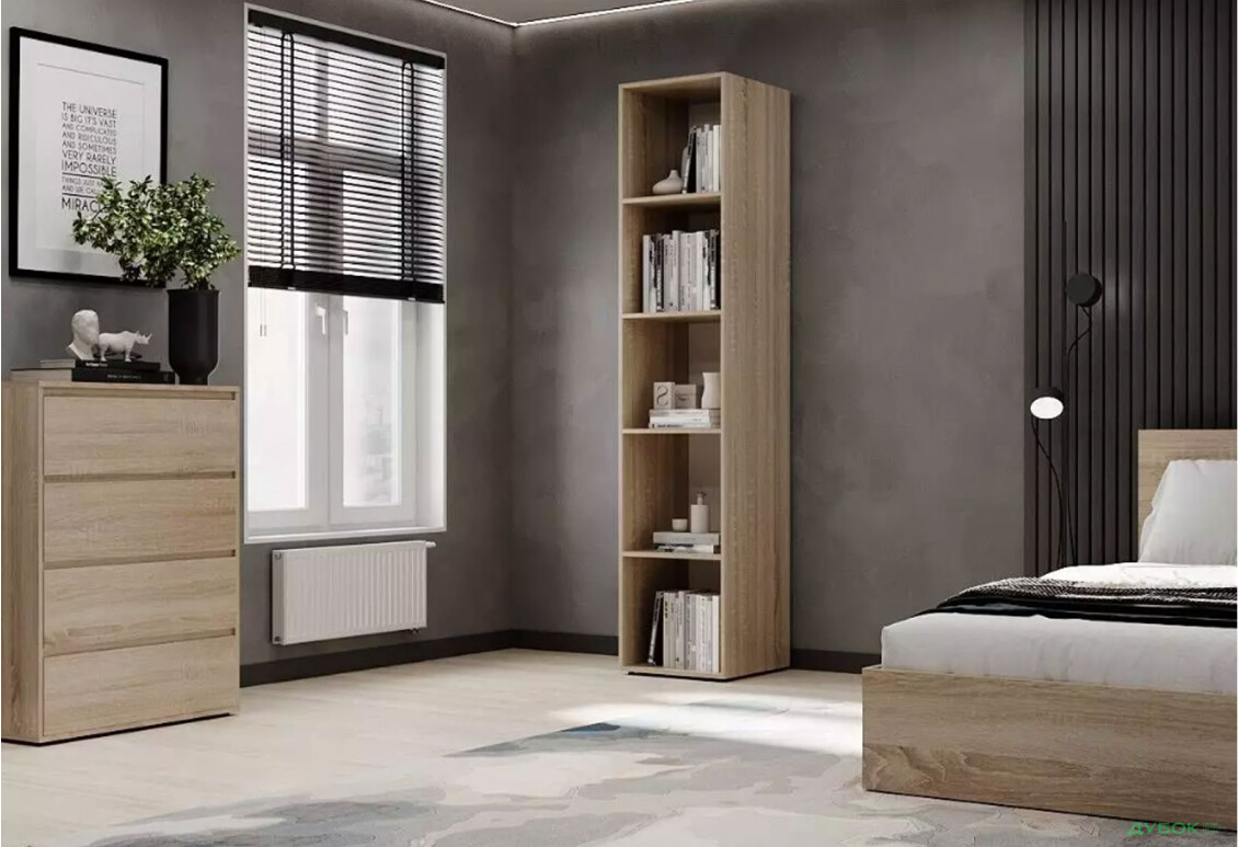 Изображение 2 - Пенал Art In Head Light/Лайт открытый 40 см, дуб сонома