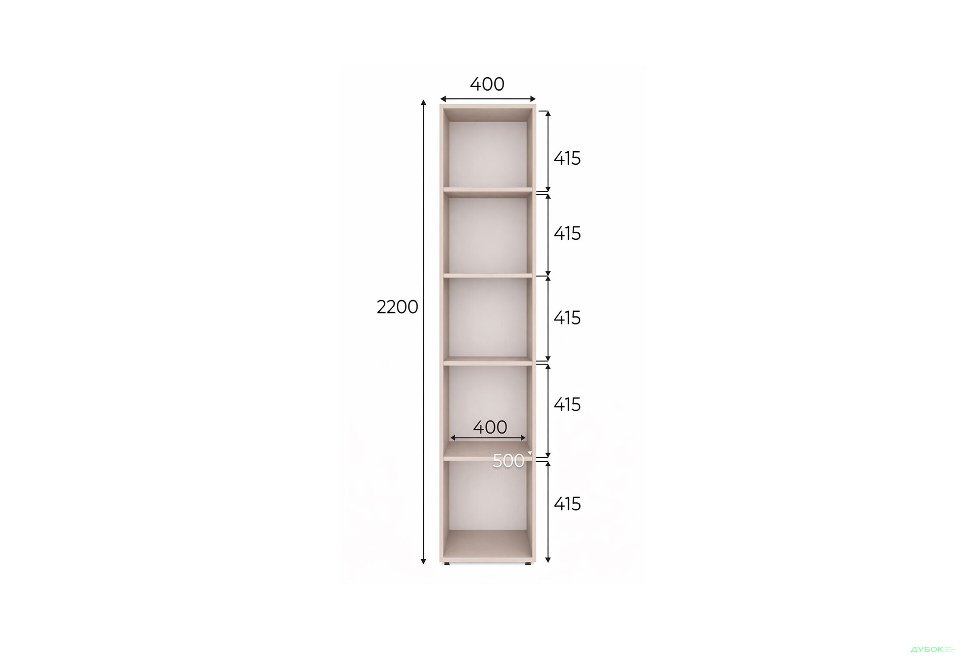 Изображение 4 - Пенал Art In Head Light/Лайт открытый 40 см, кашемир