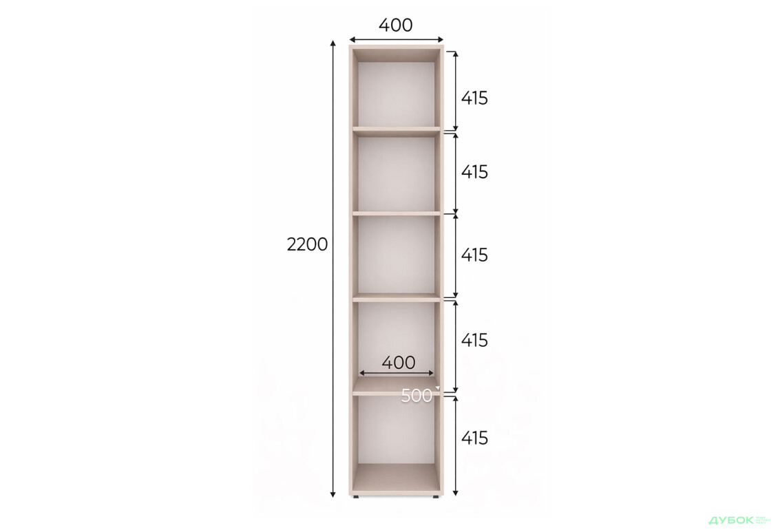 Изображение 4 - Пенал Art In Head Light/Лайт открытый 40 см, кашемир