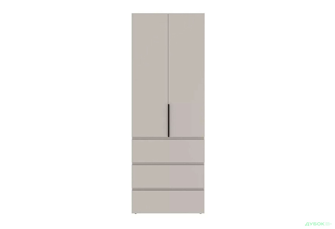 Изображение 4 - Шкаф Art In Head Light / Лайт 2-дверный с 3 ящиками 80 см, кашемир