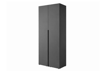 Шкаф Art In Head Light / Лайт 2-дверный 80 см, графит