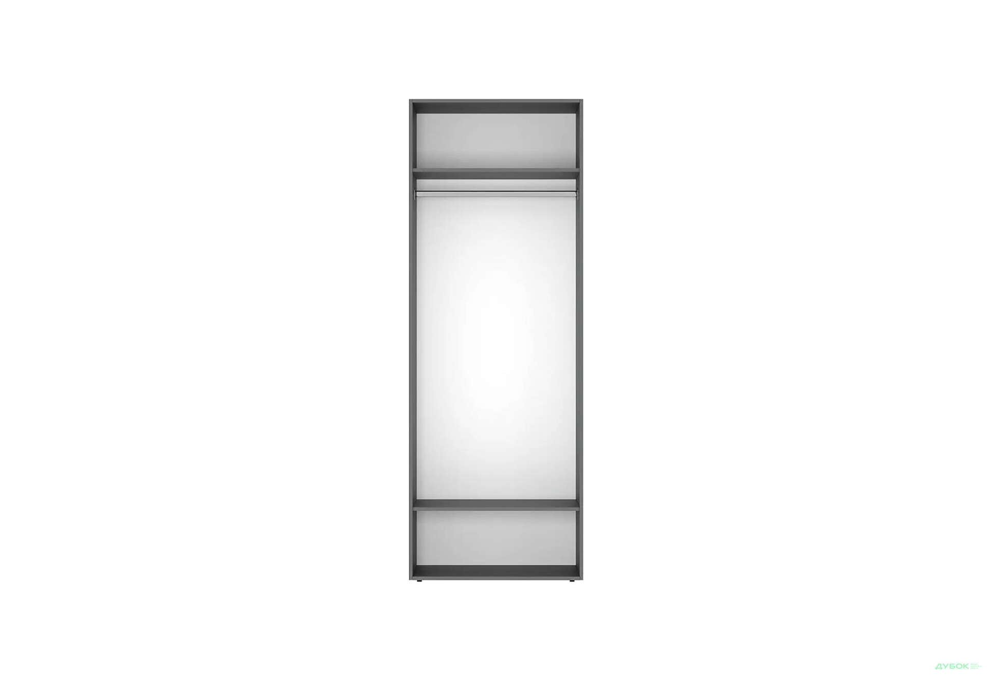 Изображение 5 - Шкаф Art In Head Light / Лайт 2-дверный 80 см, графит