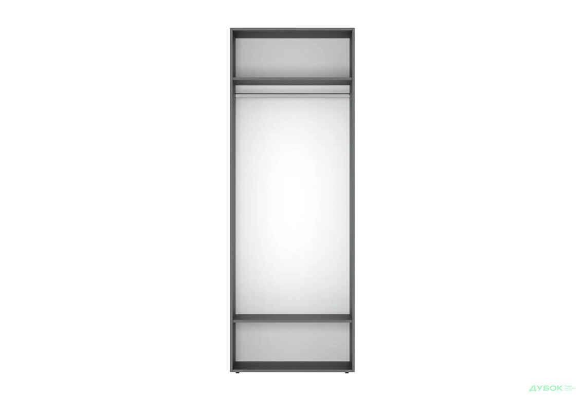 Изображение 5 - Шкаф Art In Head Light / Лайт 2-дверный 80 см, графит