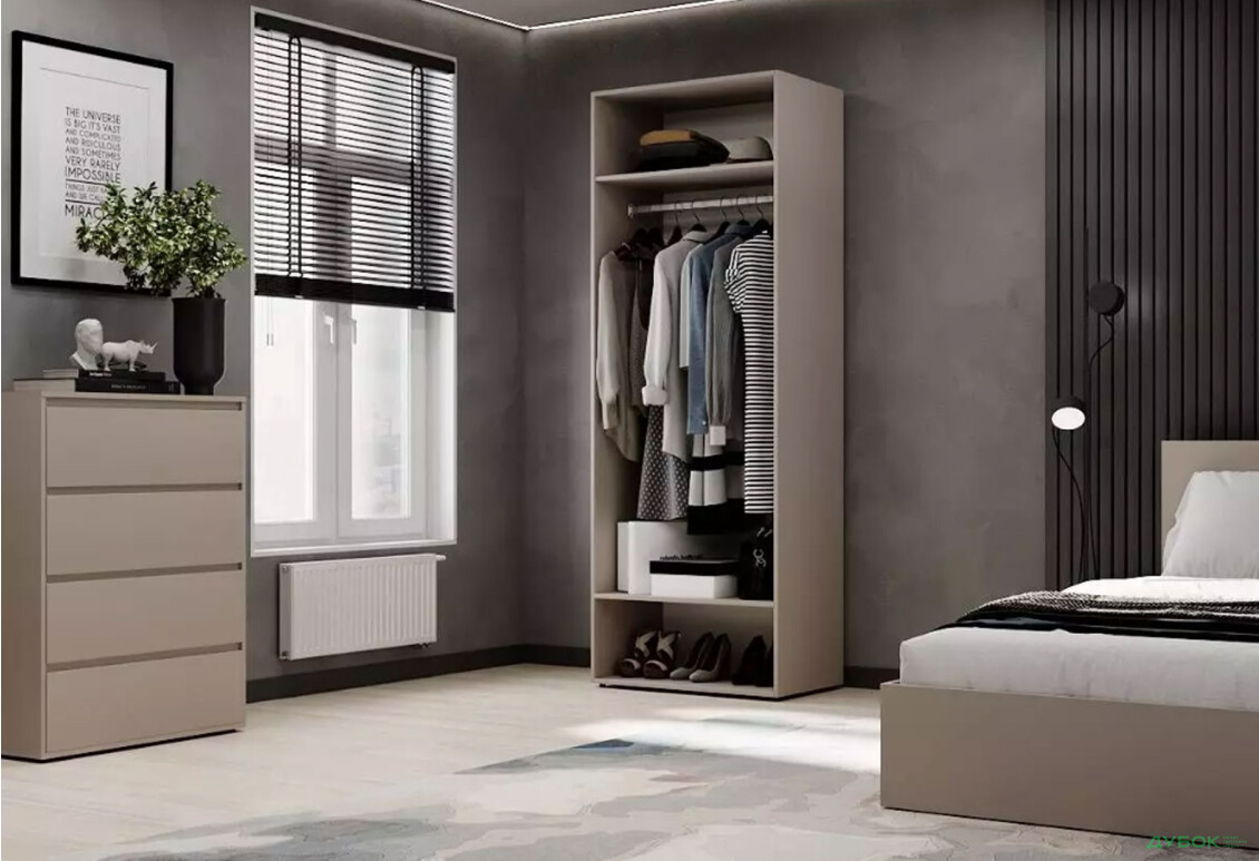 Изображение 3 - Шкаф Art In Head Light / Лайт 2-дверный 80 см, кашемир