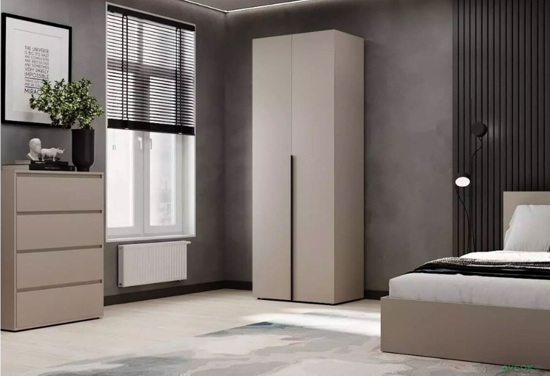 Изображение 2 - Шкаф Art In Head Light / Лайт 2-дверный 80 см, кашемир