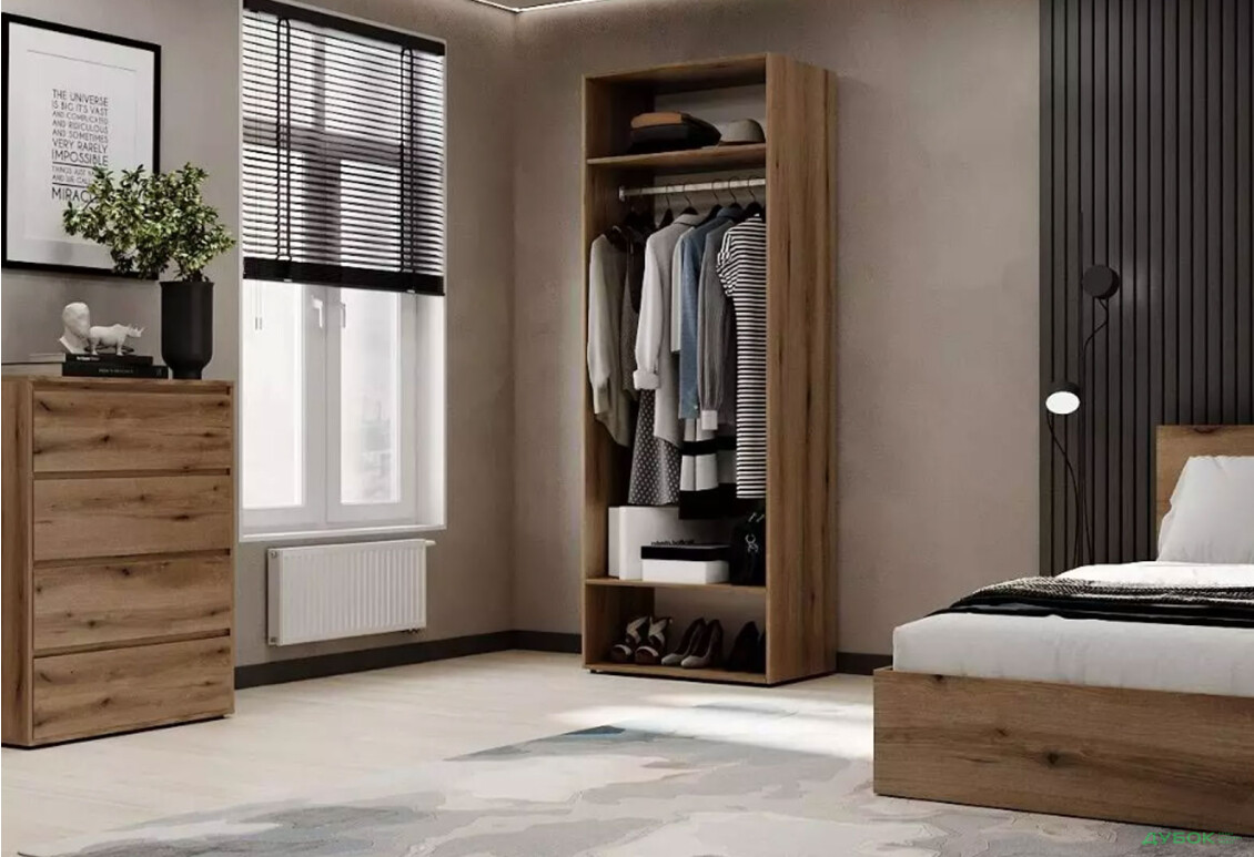 Изображение 3 - Шкаф Art In Head Light / Лайт 2-дверный 80 см, дуб эвок