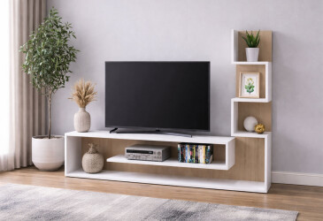 Стенка Art In Head Light/Лайт 150 см, дуб сонома/белый бриллиант