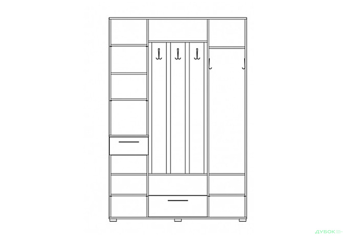 Изображение 3 - Прихожая Эвита OLD Svit Mebliv