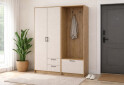 Изображение 2 - Шкаф для одежды 2 ДСП Doros Ронди с вешалкой 142 см Дуб Артизан / Кашемир