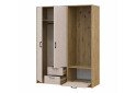 Изображение 3 - Шкаф для одежды 2 ДСП Doros Ронди с вешалкой 142 см Дуб Артизан / Кашемир
