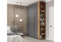 Зображення 2 - Шафа Спейс з антресолями та полицями 180 см, дуб аппалачі / графіт