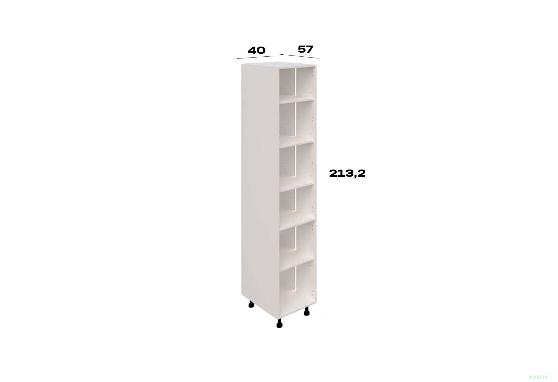 Изображение 2 - Корпус П 40 Ск (720) LED белый