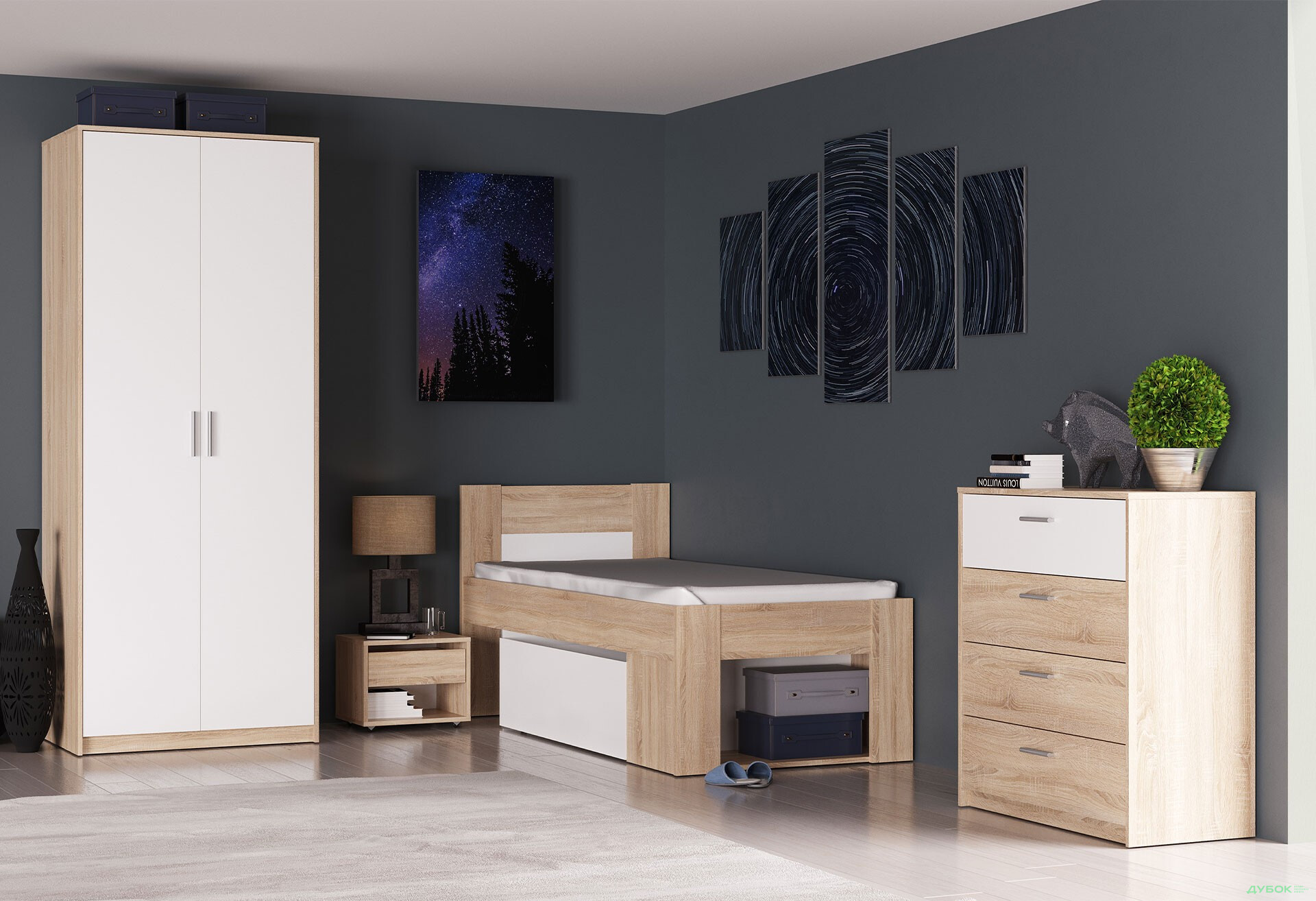 Модульна спальня Ріко VMV holding - Зображення 5 Зображення 5 - Модульна спальня Ріко VMV holding