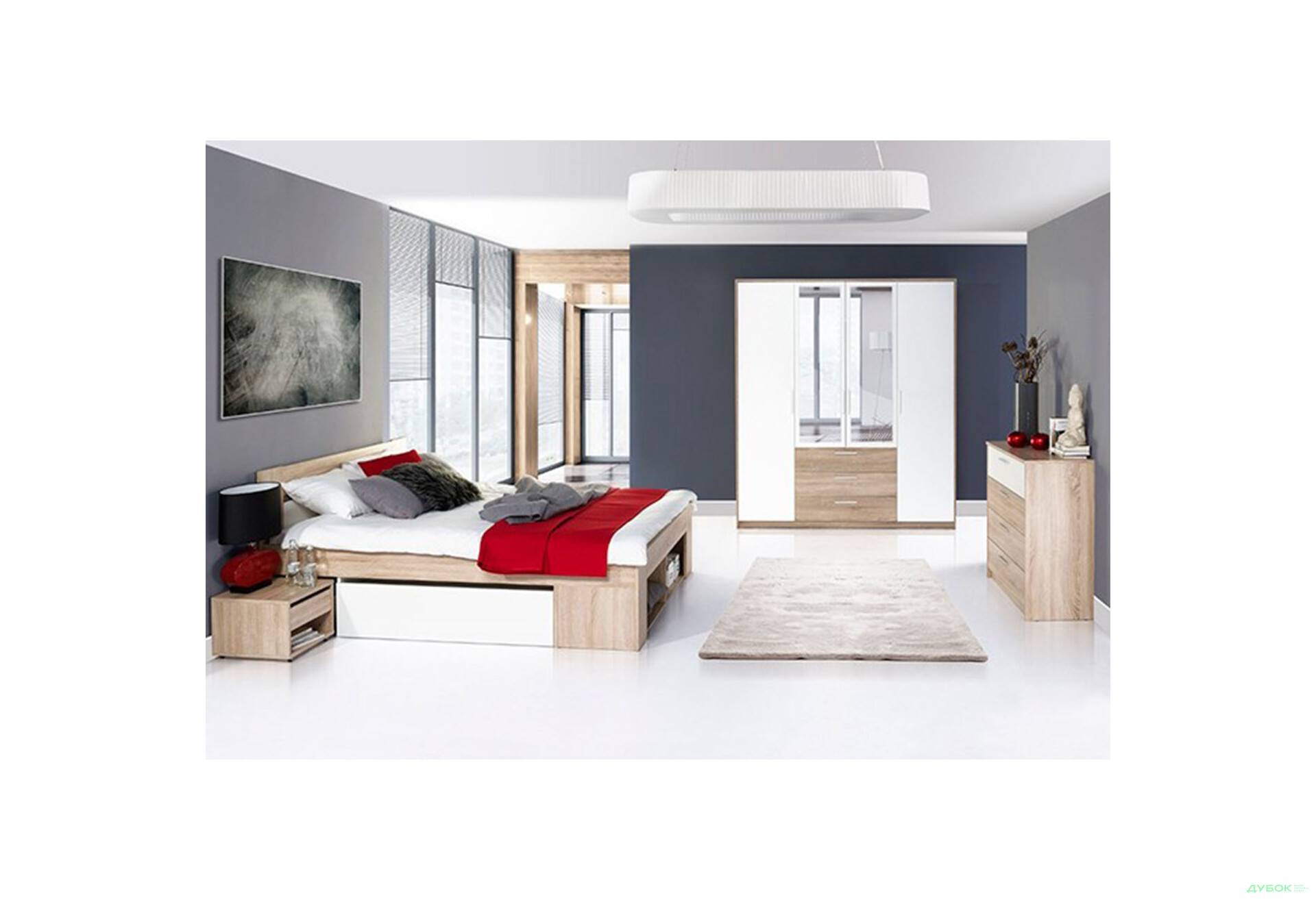 Модульна спальня Ріко VMV holding - Зображення 2 Зображення 2 - Модульна спальня Ріко VMV holding