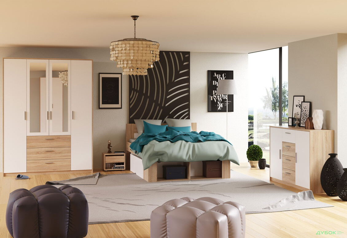 Модульна спальня Ріко VMV holding - Зображення 1 Зображення 1 - Модульна спальня Ріко VMV holding