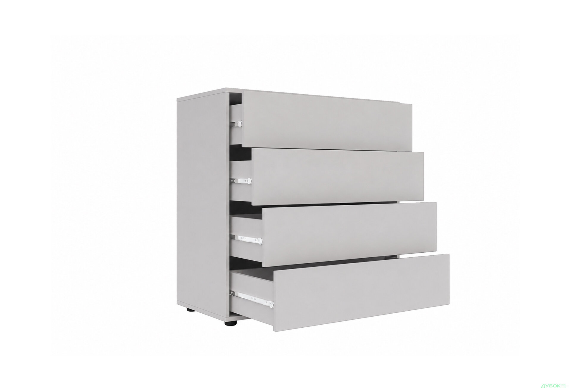 Изображение 4 - Комод Соло 90 4Dr (90х90х42) с 4 ящиками 90 см, кашемир