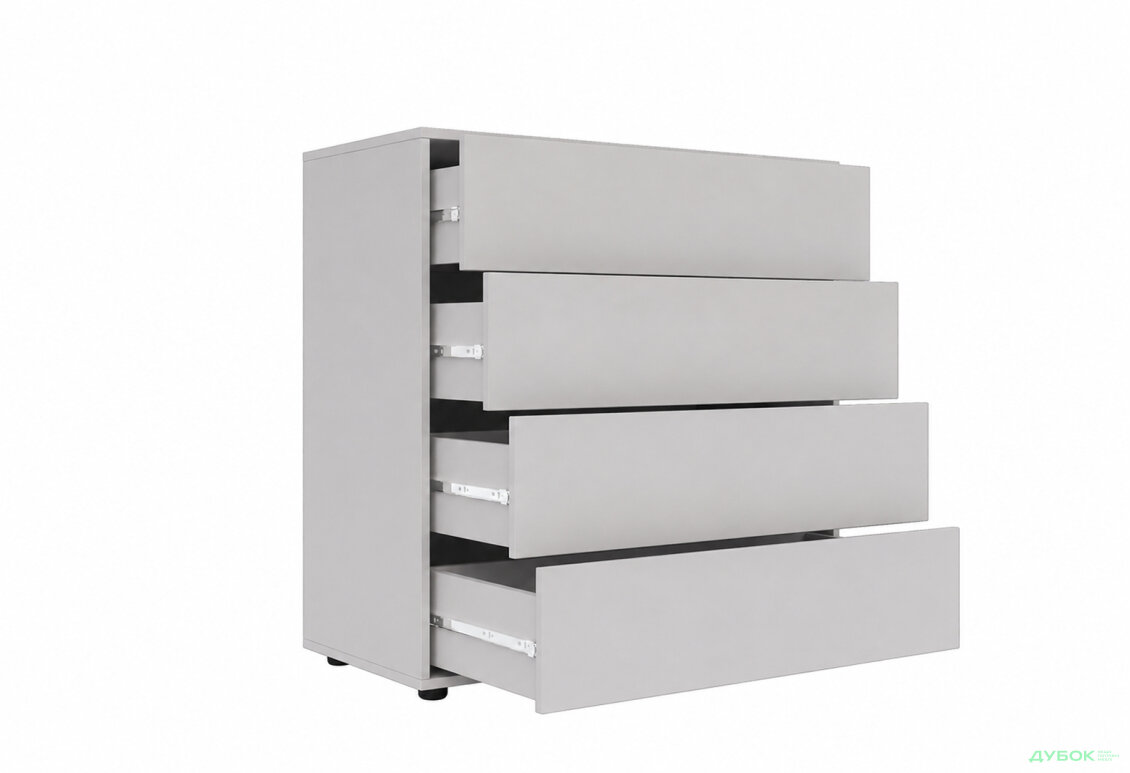 Изображение 4 - Комод Соло 90 4Dr (90х90х42) с 4 ящиками 90 см, кашемир