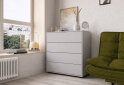 Изображение 2 - Комод Соло 90 4Dr (90х90х42) с 4 ящиками 90 см, кашемир
